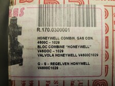  Honeywell V4600 - 1029 240v.  Gas Valve. Boxed / Sealed.