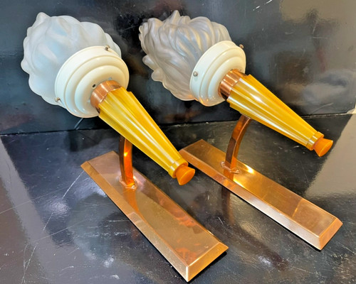 Superb pair art deco - superb,