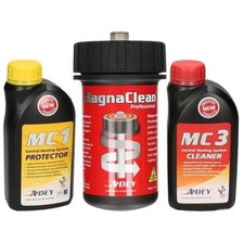 MAGNACLEAN 22mm PROFESSIONAL MAGNETIC BOILER FILTER & CHEMICAL PACK MC1 MC3 CLR