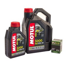 Motul 5000 10W40 Oil 5L &