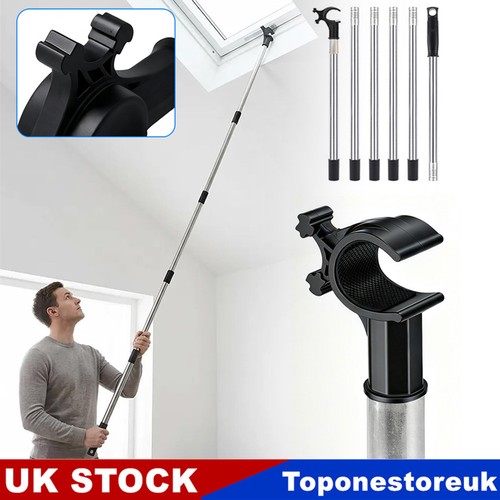 Window pole opener hook - pole, opener/hook