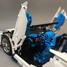 MOC-17698 Roadster Supercar with & Mighty V12 Engine 3562 Pieces for 18+