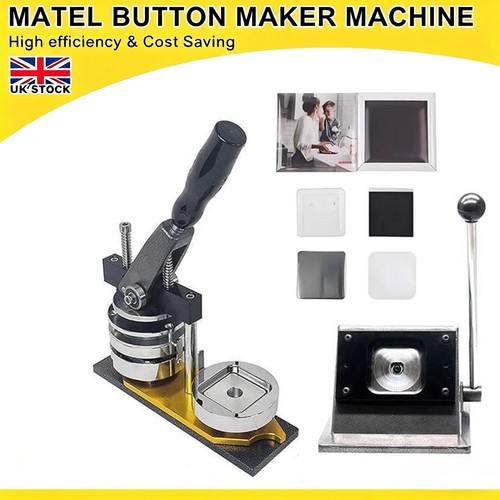 Square badge magnet maker - magnet,