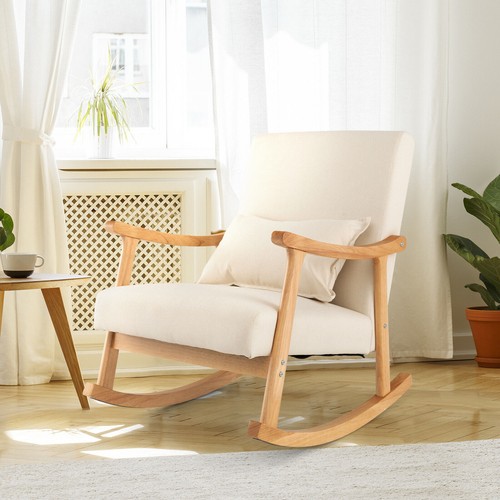 Upholstered rocking chair - upholstered,