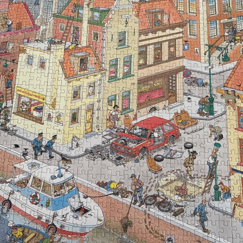 Jan van haasteren 1000 - haasteren, jigsaw