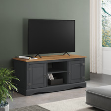 Corona TV Unit Charcoal Wax 2
