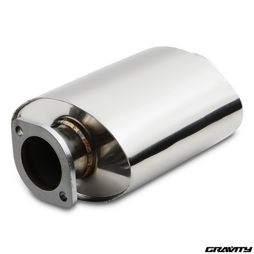 Stainless exhaust silenced - stainless,