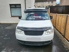 To fit VW Caddy 2004-2010 Black External Sun Visor Solid Acrylic