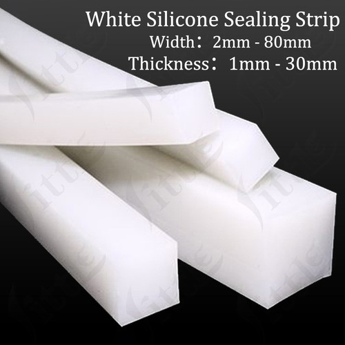 White solid silicone - silicone, rubber
