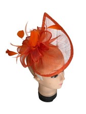 Large Headband Alice Band Tear Drop Fascinator Hat Ladies Day Races Royal Ascot