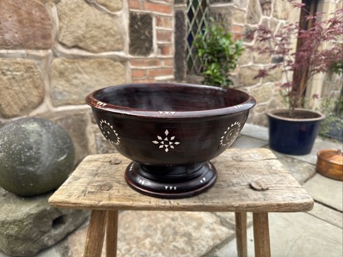 Large african design wood - large,