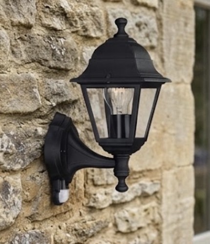 Traditional black outdoor wall - outdoor,