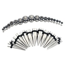 36x Surgical Steel Ear Taper