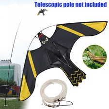 Emulation Flying Hawk Kite Bird Scarer Drive Bird Kite Bird Repellent for Garden