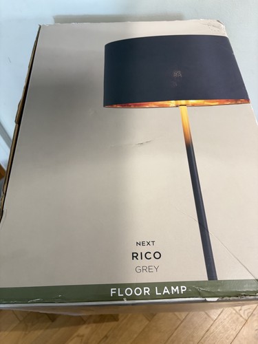 Grey rico floor lamp next - grey,