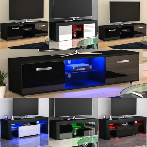 Black unit cabinet - black, stand
