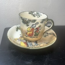 Vintage Royal Doulton The Gleaners Series Ware Cup and Saucer Made in England