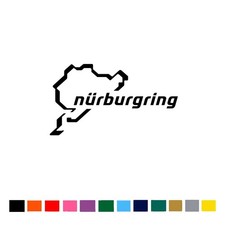 Nurburgring Car Sticker Decal