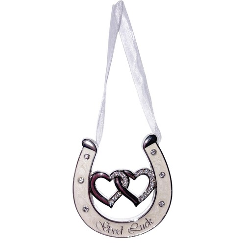 Wedding horseshoe double heart - wedding,