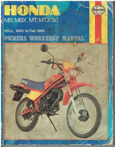 Honda mb5 mb50 mbx50 mt50 - mb5,
