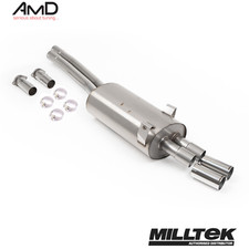 BMW E36 M3 Milltek Exhaust Cat Back with OEM+ Style 70mm Tips