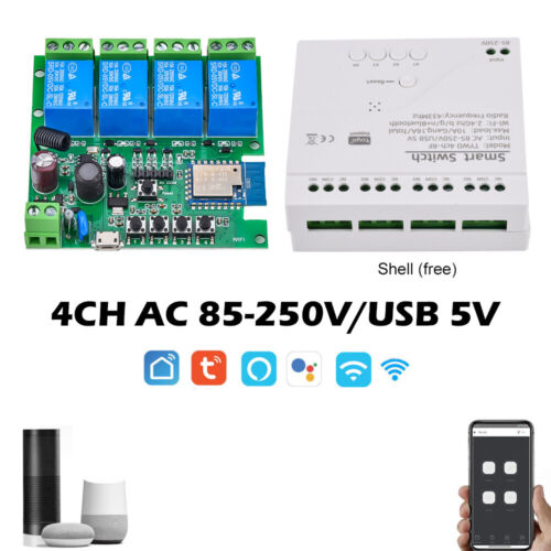 4ch smart wifi switch - smart,