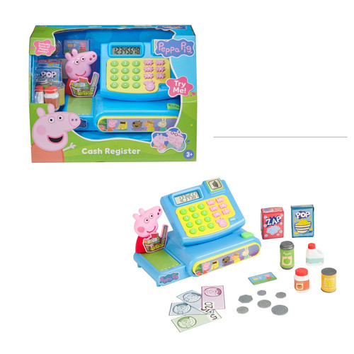 Peppa pig cash register toy - pig,