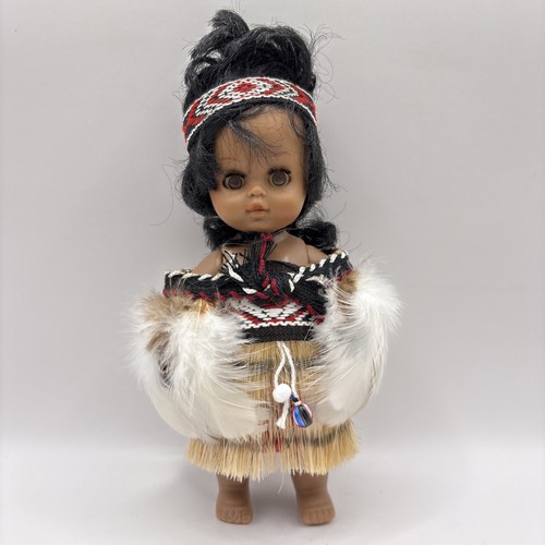New zealand doll maori - new,