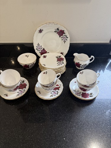 Colclough bone china tea set - bone,