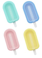 4 Pcs Silicone Ice Lolly