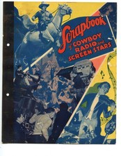 1930's Scrapbook Cowboy Radio