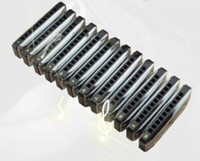 EASTTOP 10Hole Harmonica set 20Tone Diatonic Blues Harmonica Set blues harp set