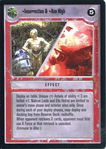 Star wars ccg coruscant rare - wars,
