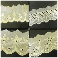 Cream Cotton Embroidery