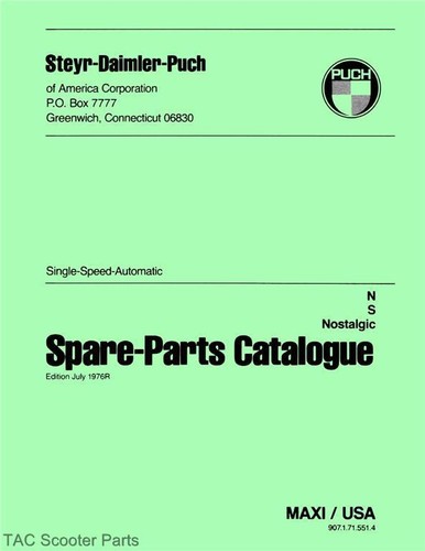 Puch nostalgic moped parts - puch, s