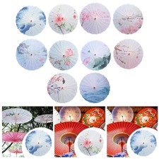 Oiled Parasol 32.28’’ Chinese Oiled Paper Umbrella for Wedding Party Cosplay