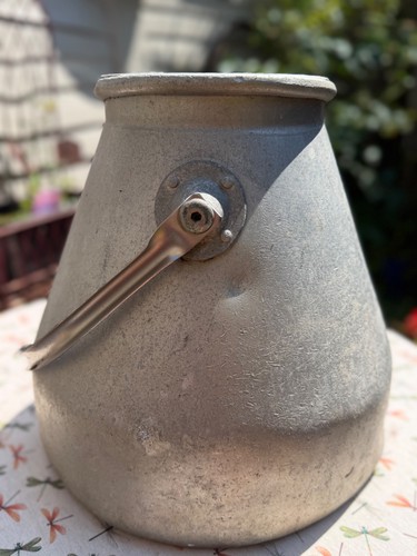 Vintage milk churn pail ideal - vintage, churn/pail