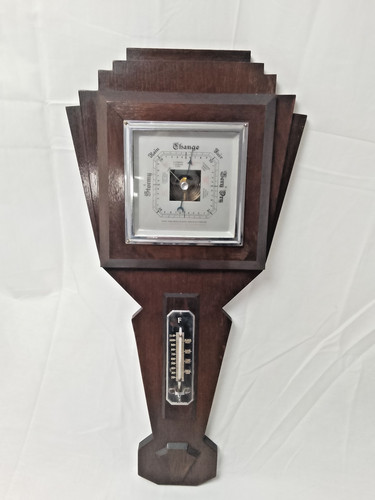 Vintage art deco oak - vintage,