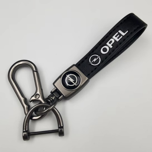 Opel genuine leather keyring - opel,