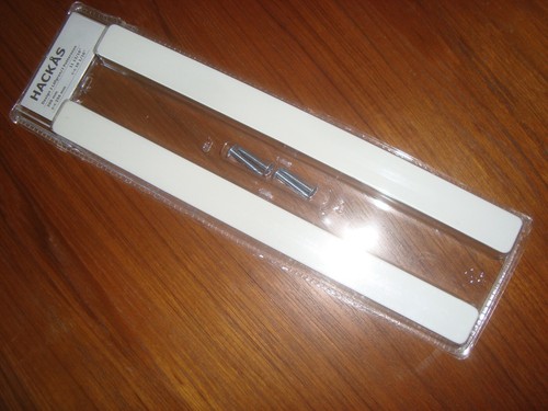 Ikea hackås white handles - ikea,