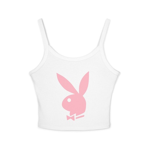 Pink playboy bunny tank - pink, |