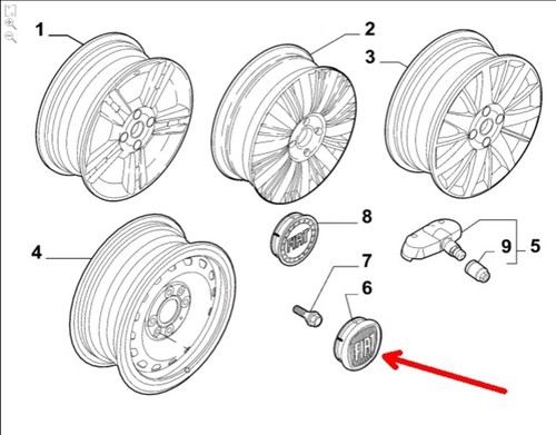 New genuine wheel centre - genuine,