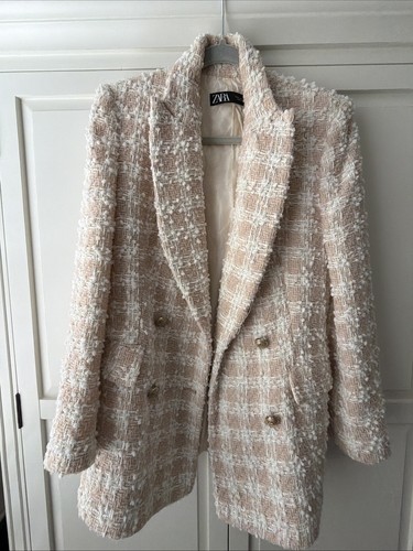 Zara women tweed - women's, blazer