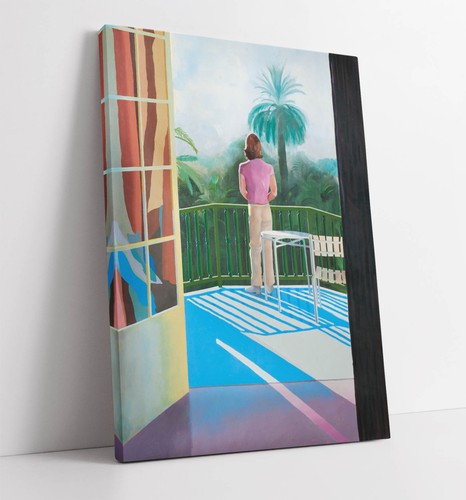 Sur terrasse david hockney - la,