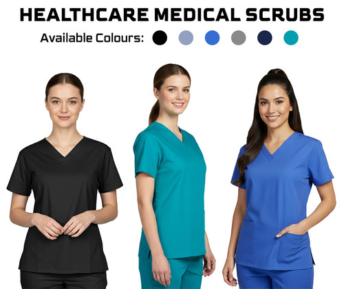 Medical scrubs top nurses - scrubs,