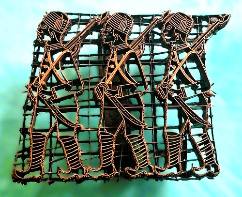Batik stamp antique copper - stamp,