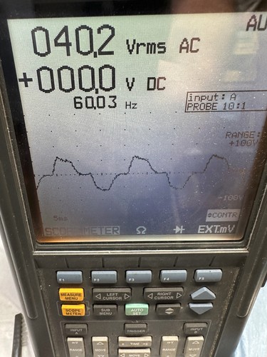 Fluke 105b scopemeter set - scopemeter,