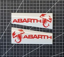 ABARTH - Pair -Vinyl Decal