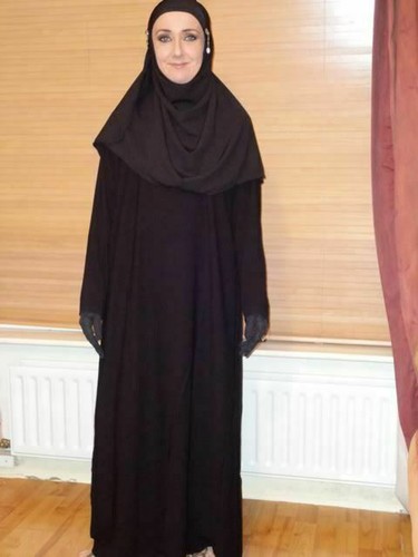 Piece abaya set niqab - 4,
