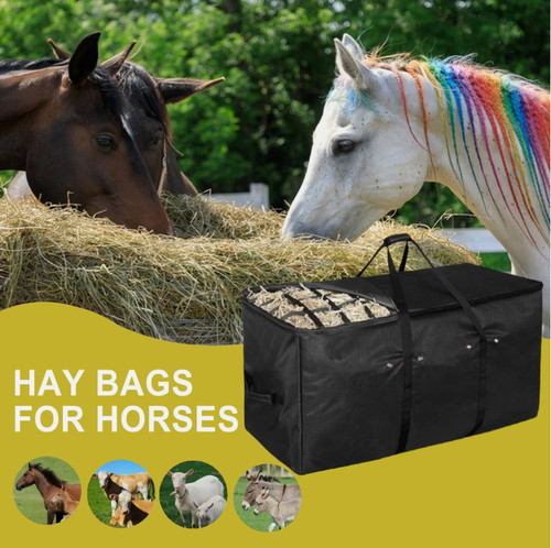 Horse hay feeder - bag,